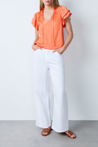 Blouse Vintage St Tropez - Orange