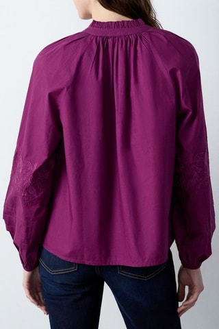 Blouse Marche Aux Fleurs - Violet