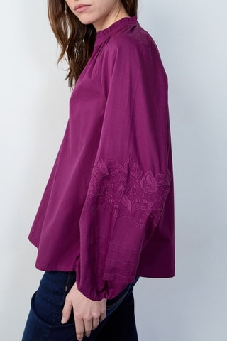 Blouse Marche Aux Fleurs - Violet