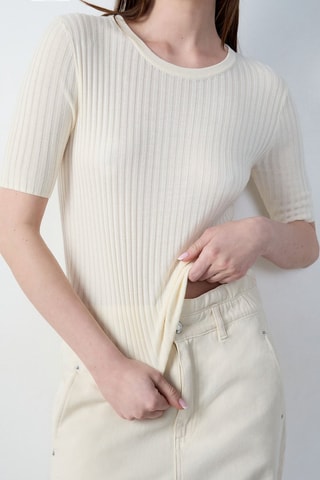Pull Boulevard Beaumarchais - Ecru