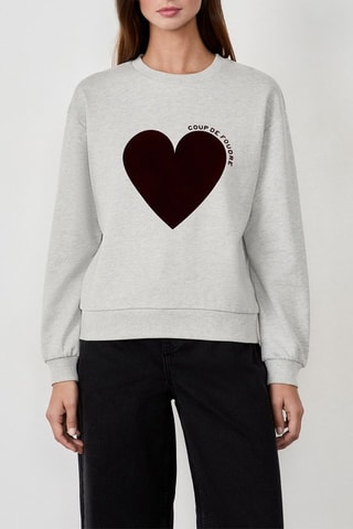 Sweat Indispensables - Gris clair