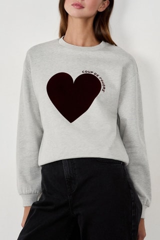 Sweat Indispensables - Gris clair