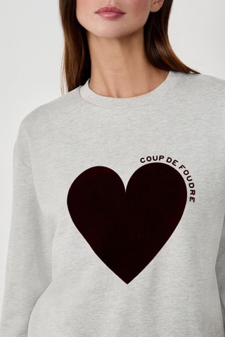 Sweat Indispensables - Gris clair