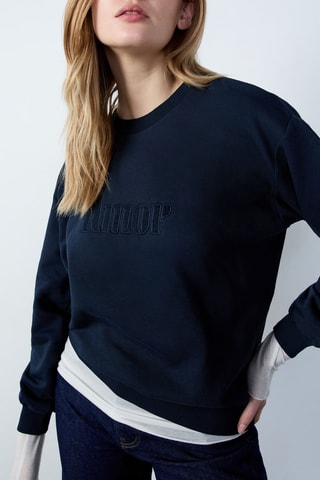 Sweat Rdv Au Studio - Bleu marine