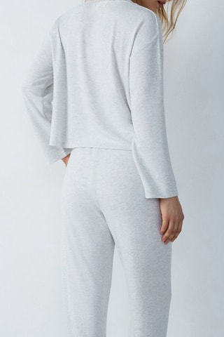 Sweat Lisanne - Gris clair chiné