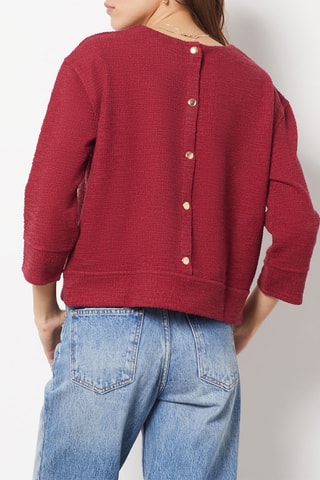 Sweat - Rouge - Etam