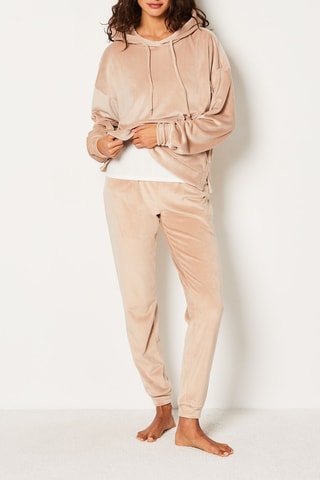 Sweat en velours Pekan - Taupe - Etam