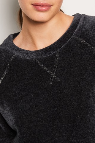 Sweat en velours Mirya - Noir - Etam