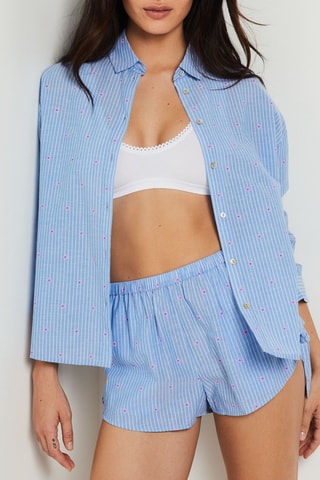 Short taille haute Begonia - Ciel - Etam