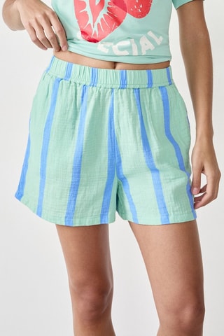 Short taille haute - Vert