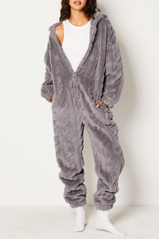 Combinaison de pyjama Nalane - Gris - Etam