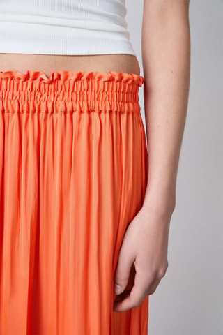 Jupe longue Vintage St Tropez - Orange