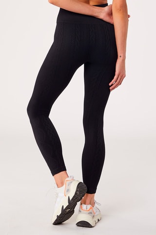 Legging taille haute Prune Noir