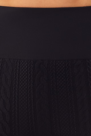 Legging taille haute Prune Noir
