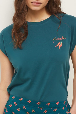 T-shirt Bahananas Vert sapin