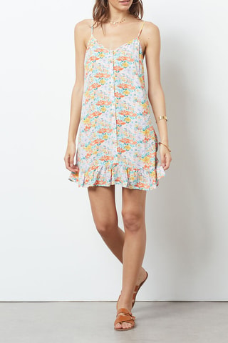Robe droite Multicolore