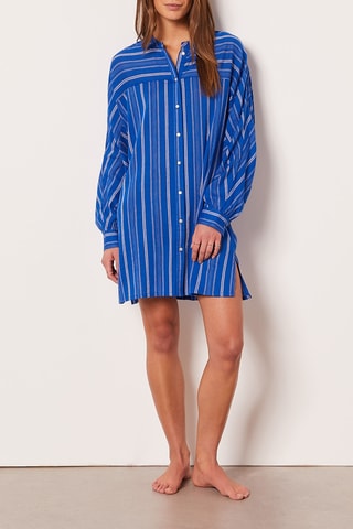 Chemise de nuit Cano - Bleu roi
