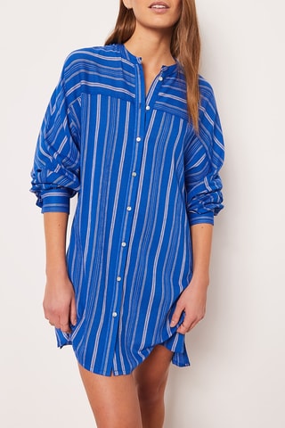Chemise de nuit Cano - Bleu roi