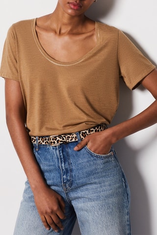 T-shirt - Marron
