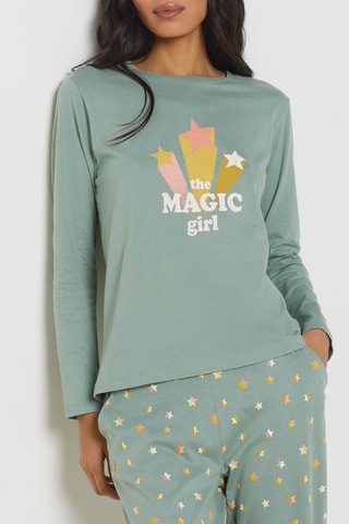 T-shirt de pyjama Pino - Vert - Etam