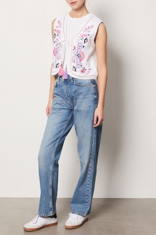 Gilet sans manches - Blanc