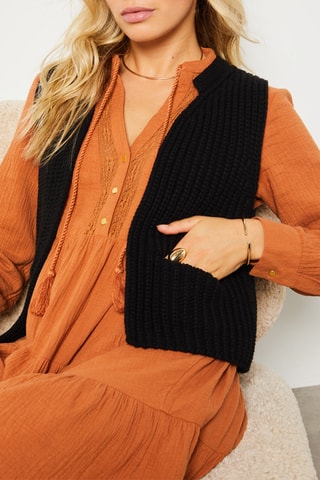 Gilet sans manches - Noir
