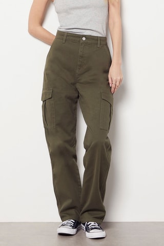 Pantalon cargo - Vert
