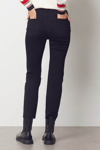 Pantalon 7/8 taille haute - Noir
