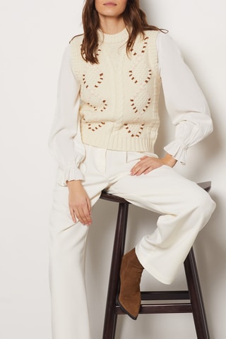 Top - Blanc