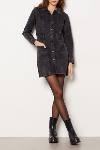 Robe droite - Gris