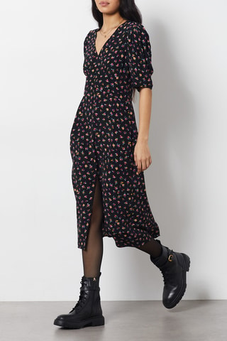 Robe midi - Noir