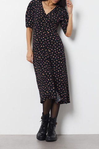 Robe midi - Noir