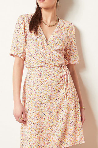 Robe portefeuille Multicolore