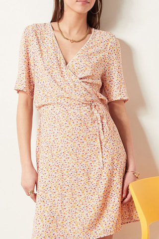 Robe portefeuille Multicolore