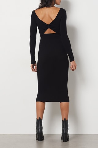 Robe midi - Noir