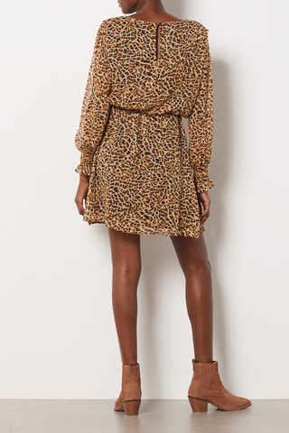 Robe droite - Marron