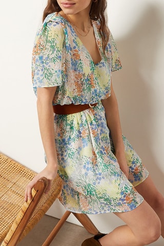 Robe patineuse Multicolore