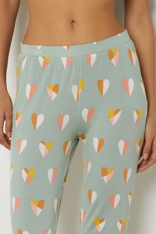 Pantalon de pyjama Paolam - Vert clair