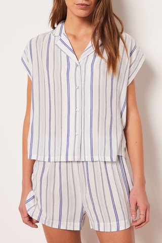 Chemise de pyjama Cyclades Ecru