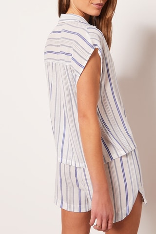 Chemise de pyjama Cyclades Ecru