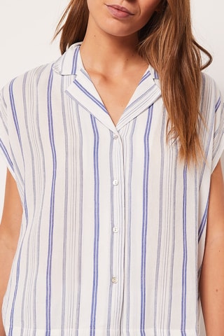 Chemise de pyjama Cyclades Ecru
