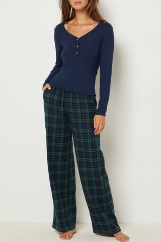 Pantalon de pyjama Jeanine - Bleu marine
