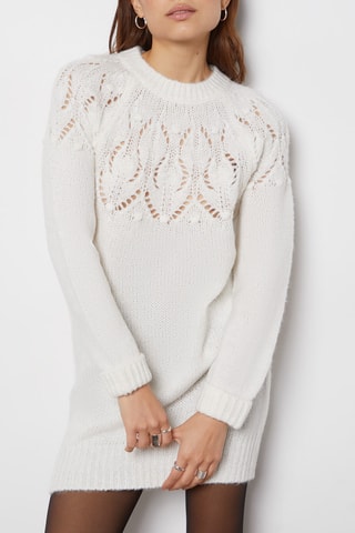 Robe pull - Blanc