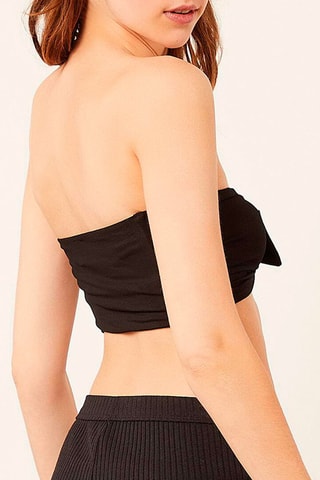Bandeau Summer Crop - Noir