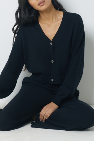 Gilet de pyjama Dolane - Noir