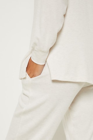 Pantalon carotte taille haute Cloane - Beige