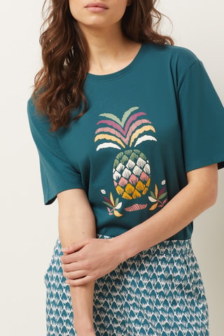 T-shirt Bahananas Vert sapin
