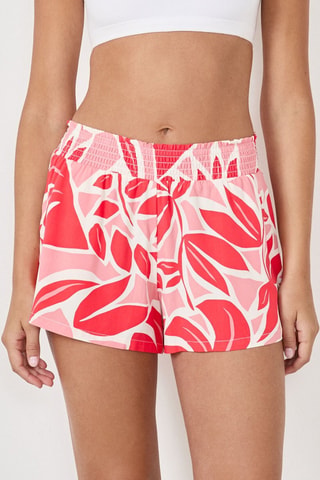 Short Silvya - Rouge et blanc