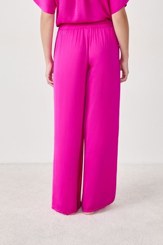 Pantalon taille haute Cheeta - Violet