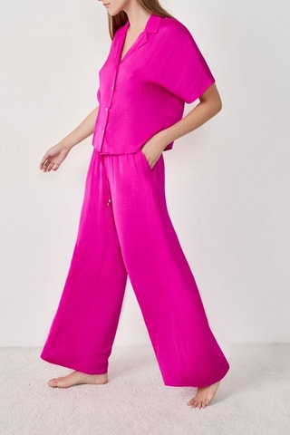 Pantalon taille haute Cheeta - Violet